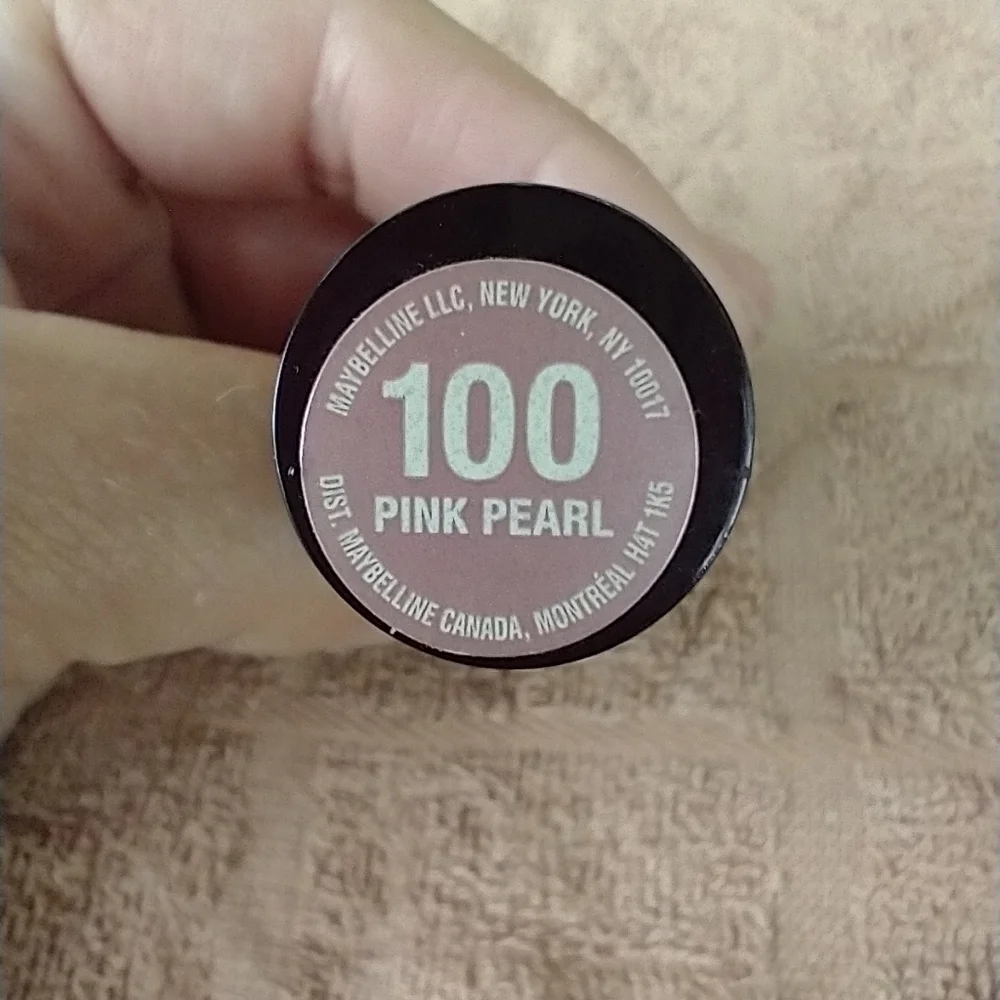 Mineral power by Maybelline lipstick pink pearl